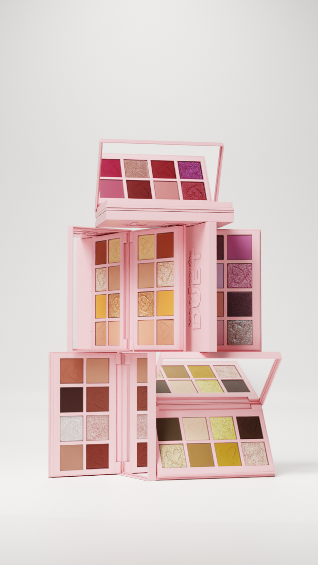 Beauty Creations DUET — paletas apiladas